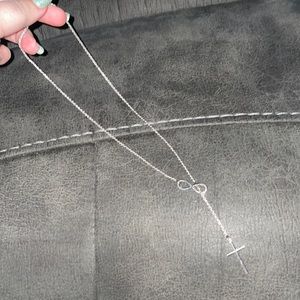 Infinity Cross Necklace